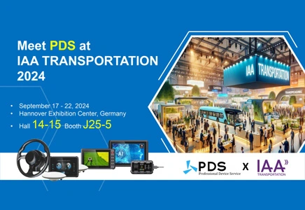 PDS's Highlights Featuring the Newest In-vehicle Computer at the 33rd Japan IT Week