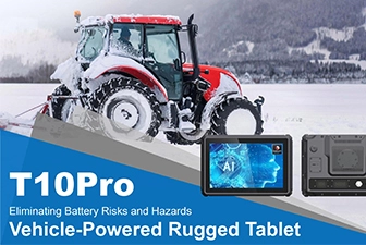 PDS Vehicle Powered Tablet - Eliminating Battery Risks and Hazards
