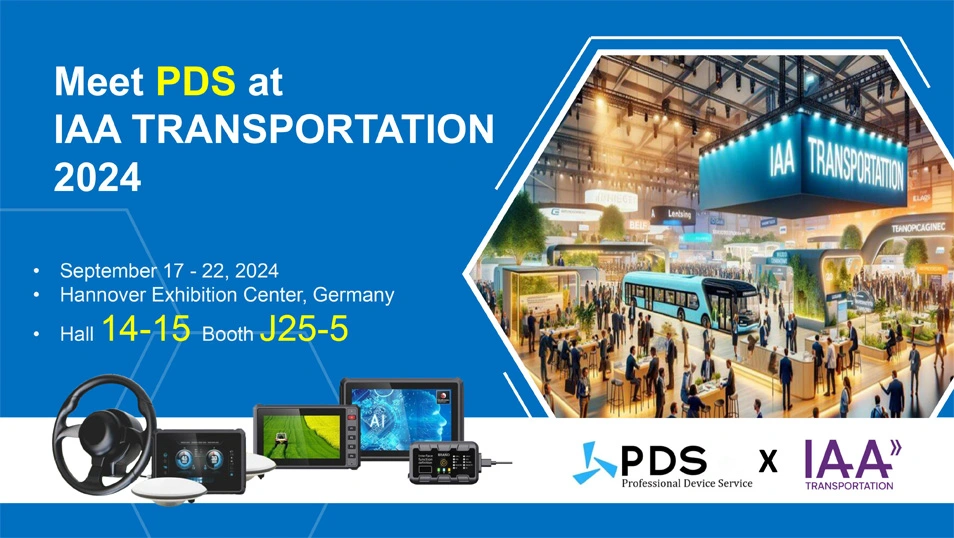 PDS latest Tablet launched at IAA Transportation 2024